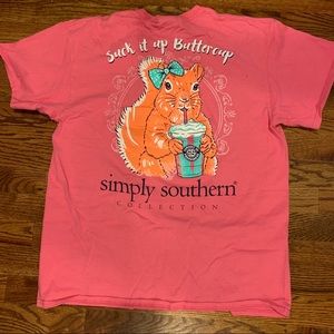 Simply Souther Short Sleeve tee (buttercup)
